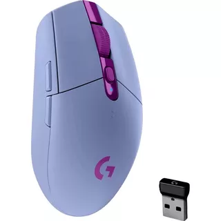 P Mouse Wireless Logitech G305 12000 Dpi Gaming Color Lila