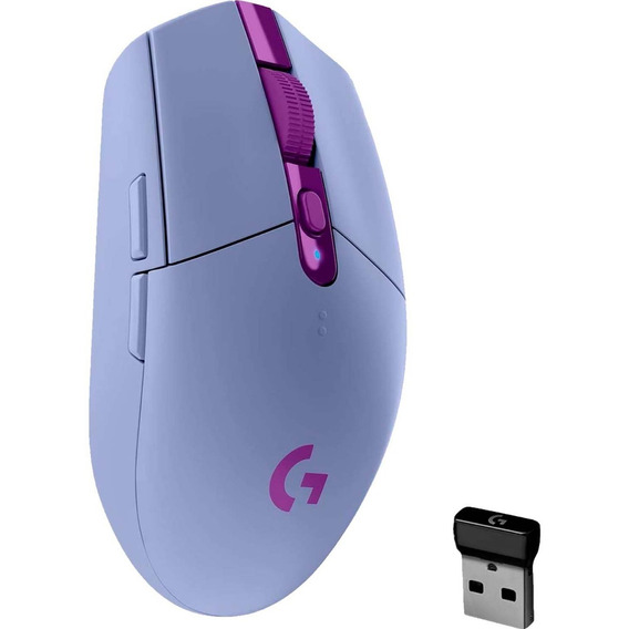 P Mouse Wireless Logitech G305 12000 Dpi Gaming Color LILA