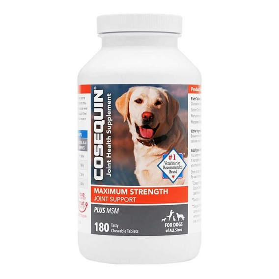 Cosequin 180 Tab Perros Glucosamina Condroitina Msm Mascotas