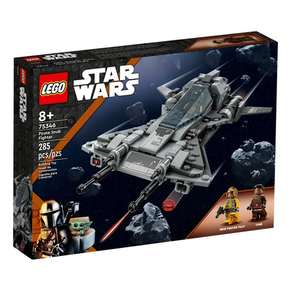Figura Caza Snub Pirat Star Wars Lego 285pcs 75346 Febo