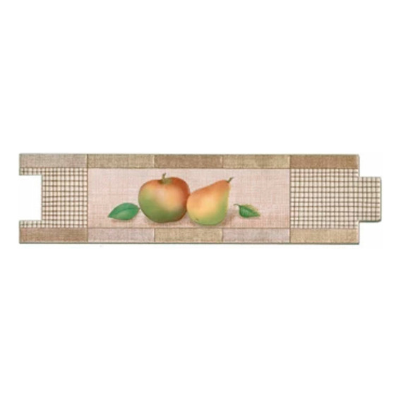 Guarda Con Decorado Frutal (sin Fin) 6,5x25 Estilker