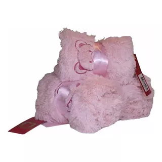 Manta Térmica E Antialérgica Rosa Bebê Para Cachorro E Gato Cor Branco