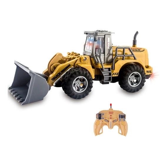  Excavadora Bulldozer Control Remoto Coche De Juguete Niño