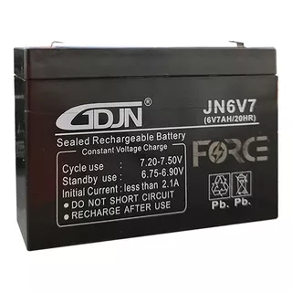 Bateria Recargable 6v 7ah Lampara De Emergencia Ups Juguetes