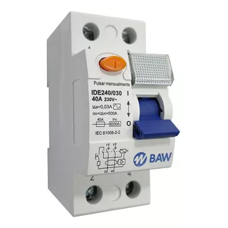 Interruptor Diferencial Baw Modular Idm240