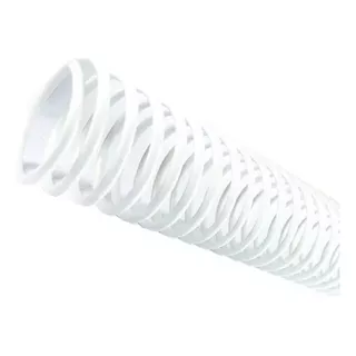 Espiral Para Encadernação Branco 12 Mm Para 70 Folhas 100un