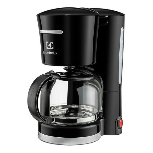 Cafetera Electrolux Easyline CMB21 semi automática negra de filtro 220V