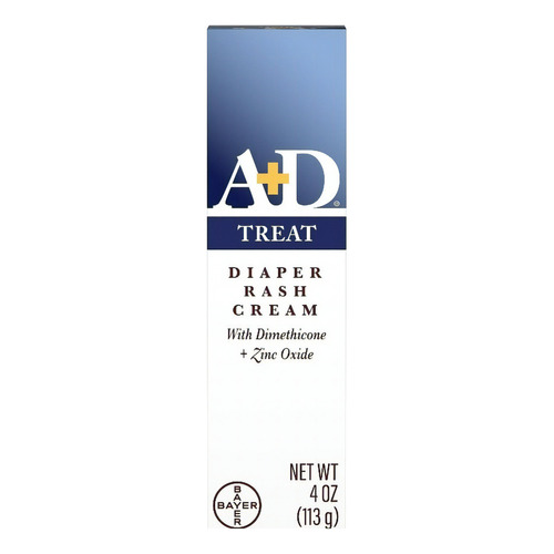 Crema A+D Diaper Rash Zinc Oxide Dimeticona, 4 Oz Pack2