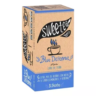Té Blue Defense Con Stevia Sweetea 20 Saquitos