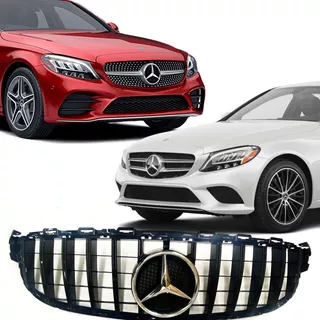 Grade Classe Amg C43 C63 Blackpiano 2015 17 2018 Com Emblema