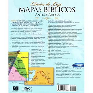 Mapas Biblicos Antes Y Ahora: Edicin De Lujo- R. Publishing