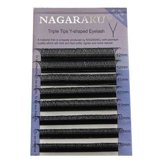 Pestañas Nagaraku Tipo Yyy - Unidad a $30875