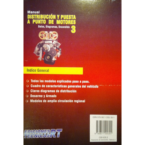 Manual Distribucion Y Puesta A Punto De Motores Nº 3 - Rt