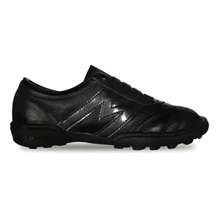 2430-tenis Futbol Manriquez Kid Mid Tm Total Negro