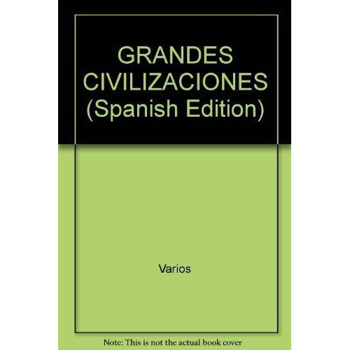 Libro Grandes Civilizaciones  Enciclopedia Increible Larouss