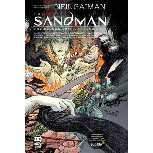 The Sandman: The Deluxe Edition Book Four, De Neil Gaiman. Editorial Dc Comics, Tapa Dura En Inglés, 2021