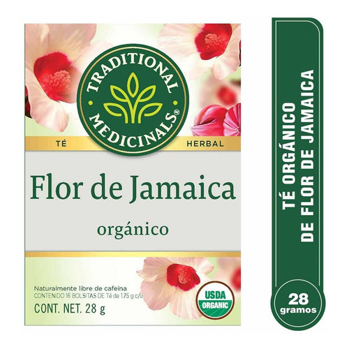 Té Traditional Medicinals Jamaica 28g