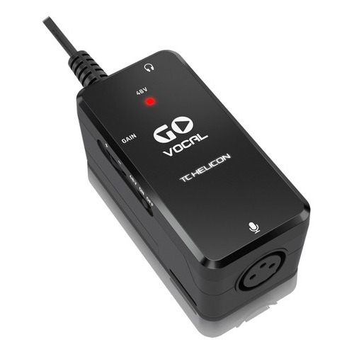 Interface De Audio Tc Helicon Go Vocal Portatil 