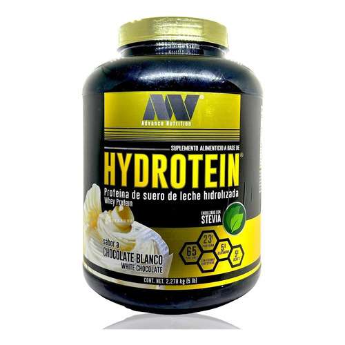 Hydrotein Whey Protein Chocolate Blanco 5 Lbs Advance Nutrit