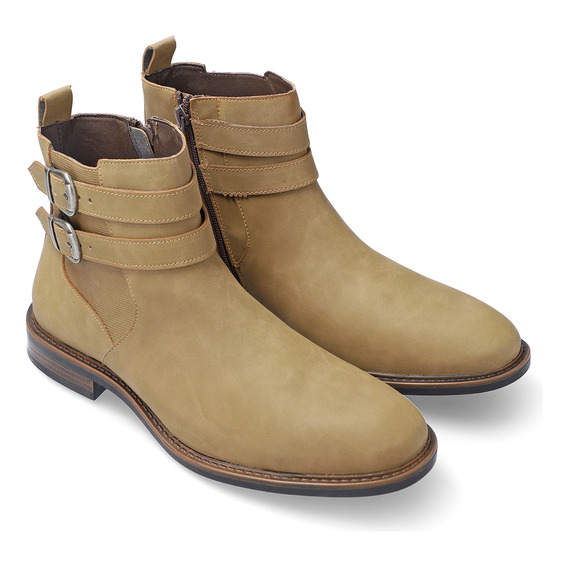 Botines Hebillas C&a De Hombre