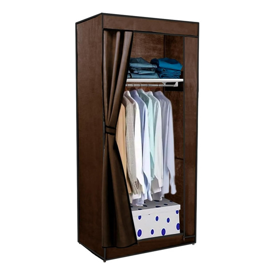 Closet Armable Organizador Rack Perchero Ropero Portatil 