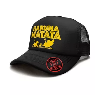 Gorra Trucker Personalizada Rey Leon Hakuna Matata