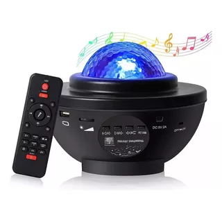 Lampara Proyector Luz Led Rgb Estrellas Bluetooth Wifi