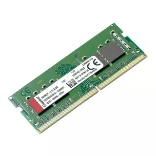 Memoria Ram Kingston Kvr24s17s8/8, 8gb,ddr4, Sodimm, 2400mhz