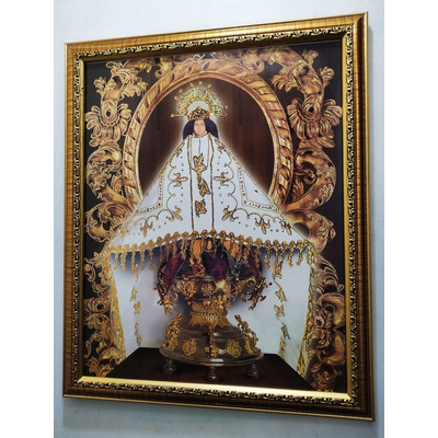 Virgen De Juquila Op 1 En Marco Dorado B 57 X 47 Cms