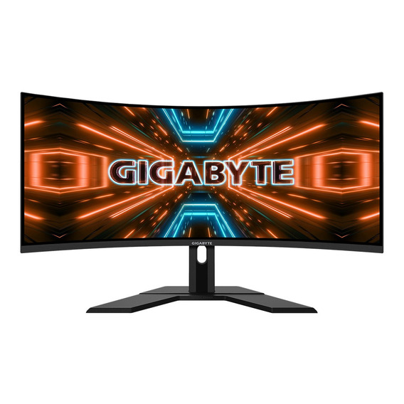 Monitor gamer curvo Gigabyte G34WQC A LCD 34" negro 100V/240V