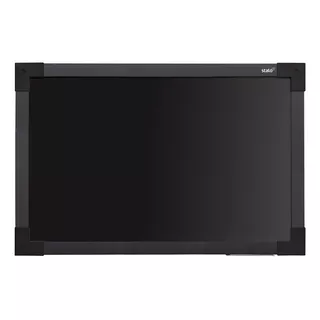 Quadro 120x90  Preto Stalo Mdf Soft Acompanha Porta Apagador