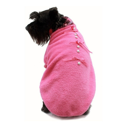 Suéter Polar Cariño Rosa Perro Talla 0 Invierno Pet Pals