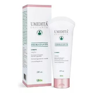 Loção Hidratante Umidita Gestante 200ml Hidratante Corporal