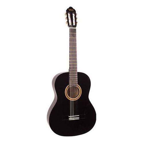 Guitarra criolla clásica Valencia VC101 para ambidiestro black arce