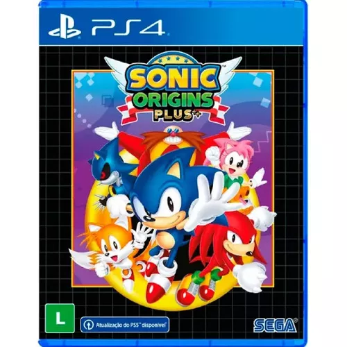 Jogo Sonic Origins Plus Playstation 4 Midia Fisica Ps4 Sega