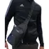 Morral Riñonera Bandolera Cruzada Deportiva Urbana Unisex Color Negro Diseño De La Tela Lisa