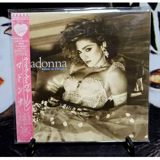 Cd Madonna Like A Virgin Japón Con Obi Impecable Descatalog