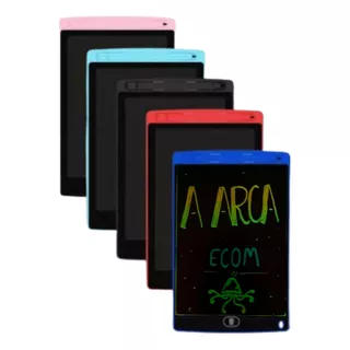 Kit C/ 5 Lousa Magica Infantil Digital Tela Lcd Tablet Rgb Cor Sortida