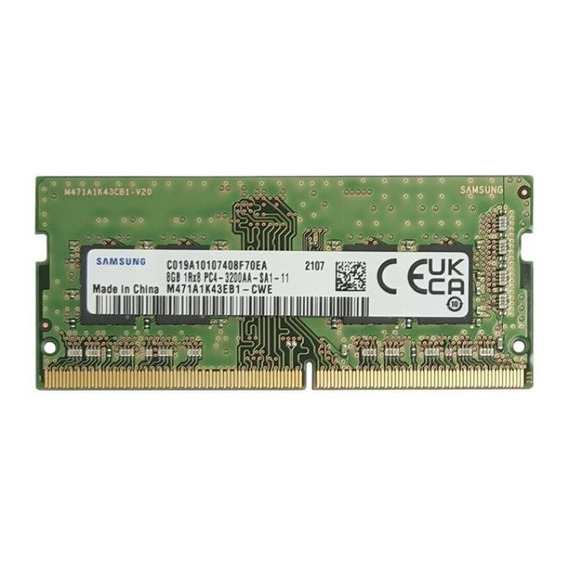 Memoria Ram Samsung  Ddr4 3200mhz  1rx8  8gb Para Notebook