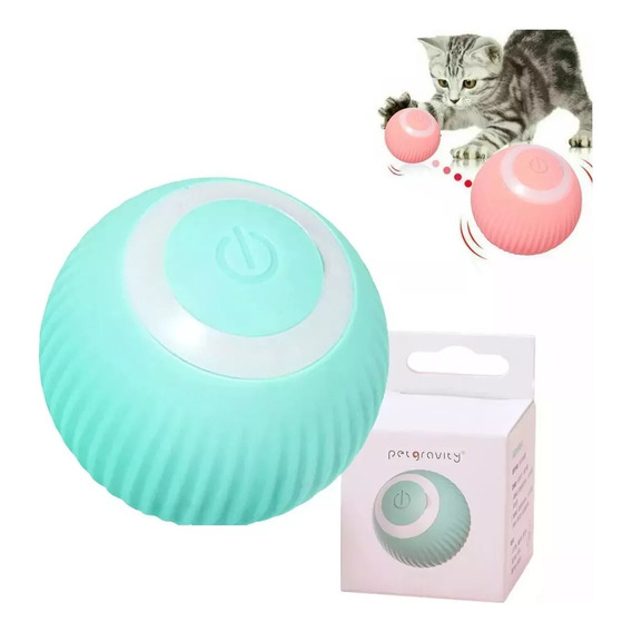 Pelota Inteligente Para Gatos Perros Recargable Usb C