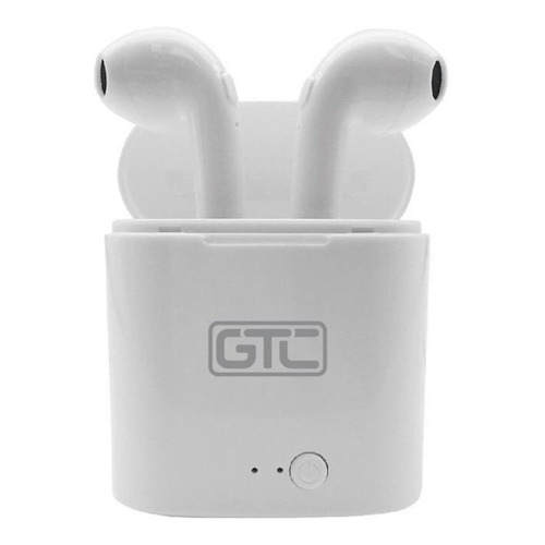 Auricular Gtc Bluetooth V 4.2 Earbuds Inalambricos In Ear Color Blanco