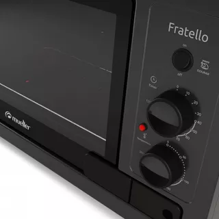 Forno De Bancada Elétrico Mueller Fratello 44l Grafite 220v