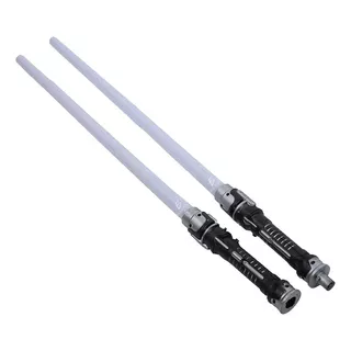 2p Sable Par Star Galaxy Wars Espada Luz Sonido Cambia Color