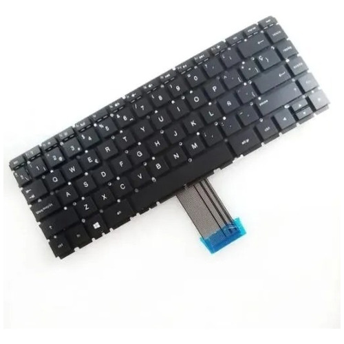 Teclado Hp 14 Bs007la 14 Bs-002 14 Bs022la 14 Bs011la 240 G6 Color Negro