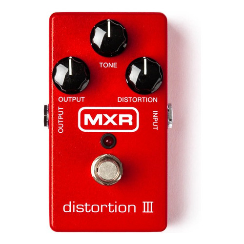 Pedal Mxr M 115 Distortion Iii Dunlop M115 Color Rojo