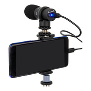 Microfono Alctron M598 Video Smart Phone Celulares Stereo