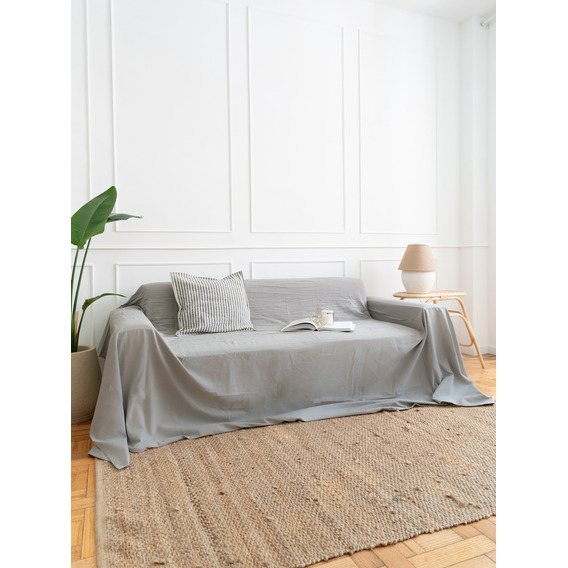 Funda Para Sillón 3 Cuerpos 370x230cm Gasa Tusor