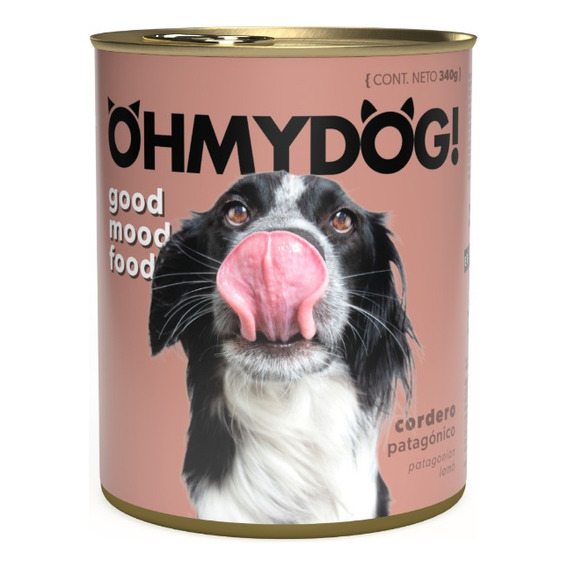 Ohmydog! - Cordero Patagónico - Alimento Húmedo para Perros - 12 Latas X 340gr