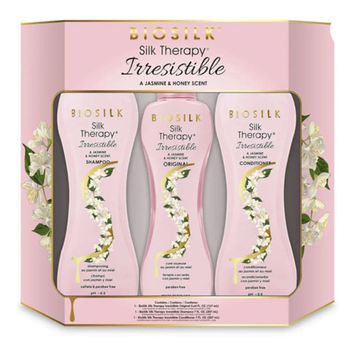 Biosilk Silk Therapy Kit Trio Irresistible Sh + Ac + Seda