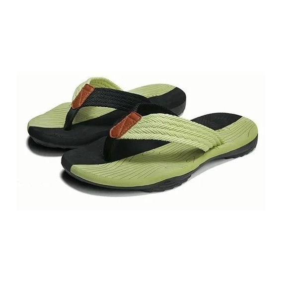 Chanclas Con Suela De Goma Moda Sandalias Playa Hombres